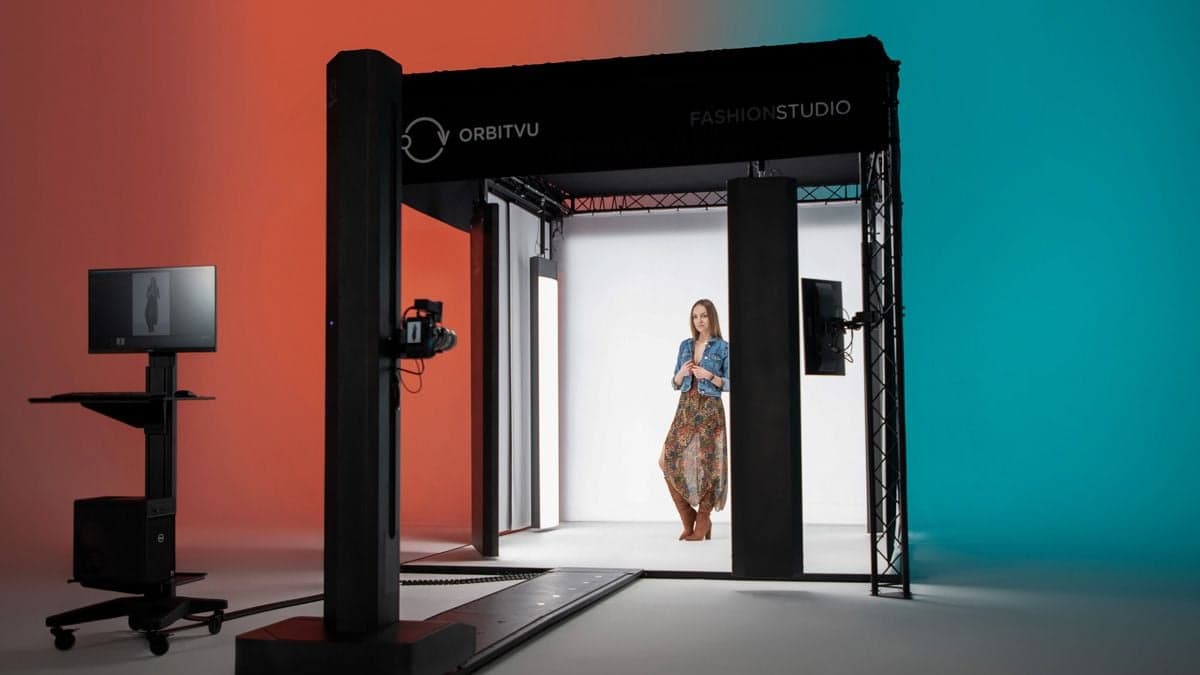 Orbitvu Fashion Studio, automatiserad fotobås