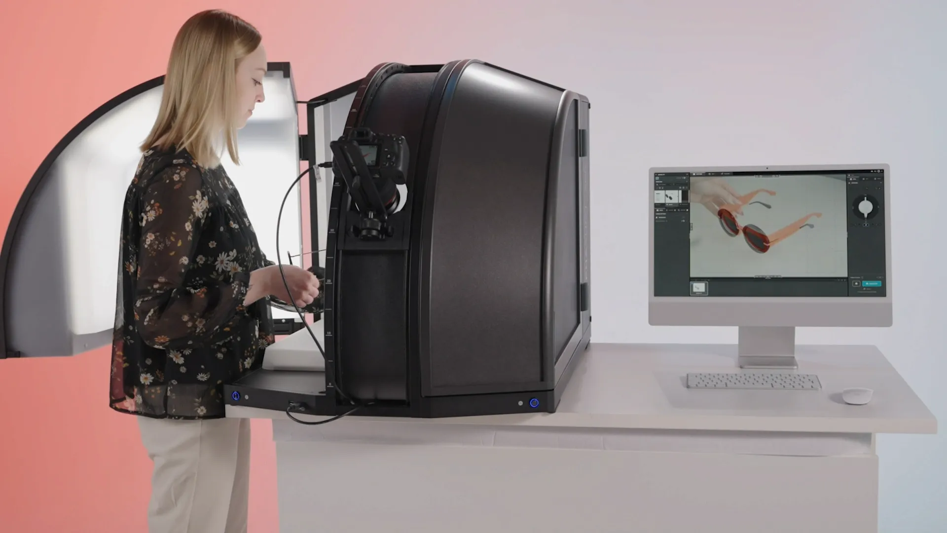 Video om arbetsflödet med Alphashot Pro G2