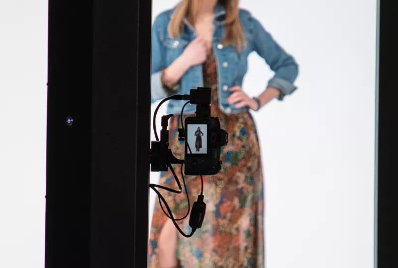 Motoriserat stativ i Fashion Studio