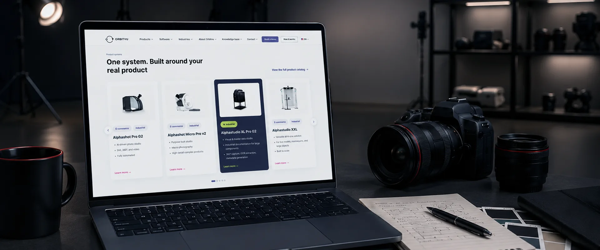Köpguide för system för produktfotografering