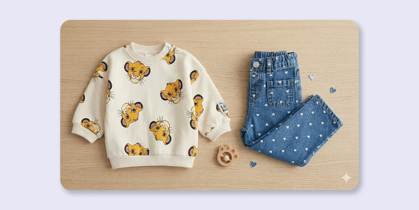 Exempel på still life-flat lay