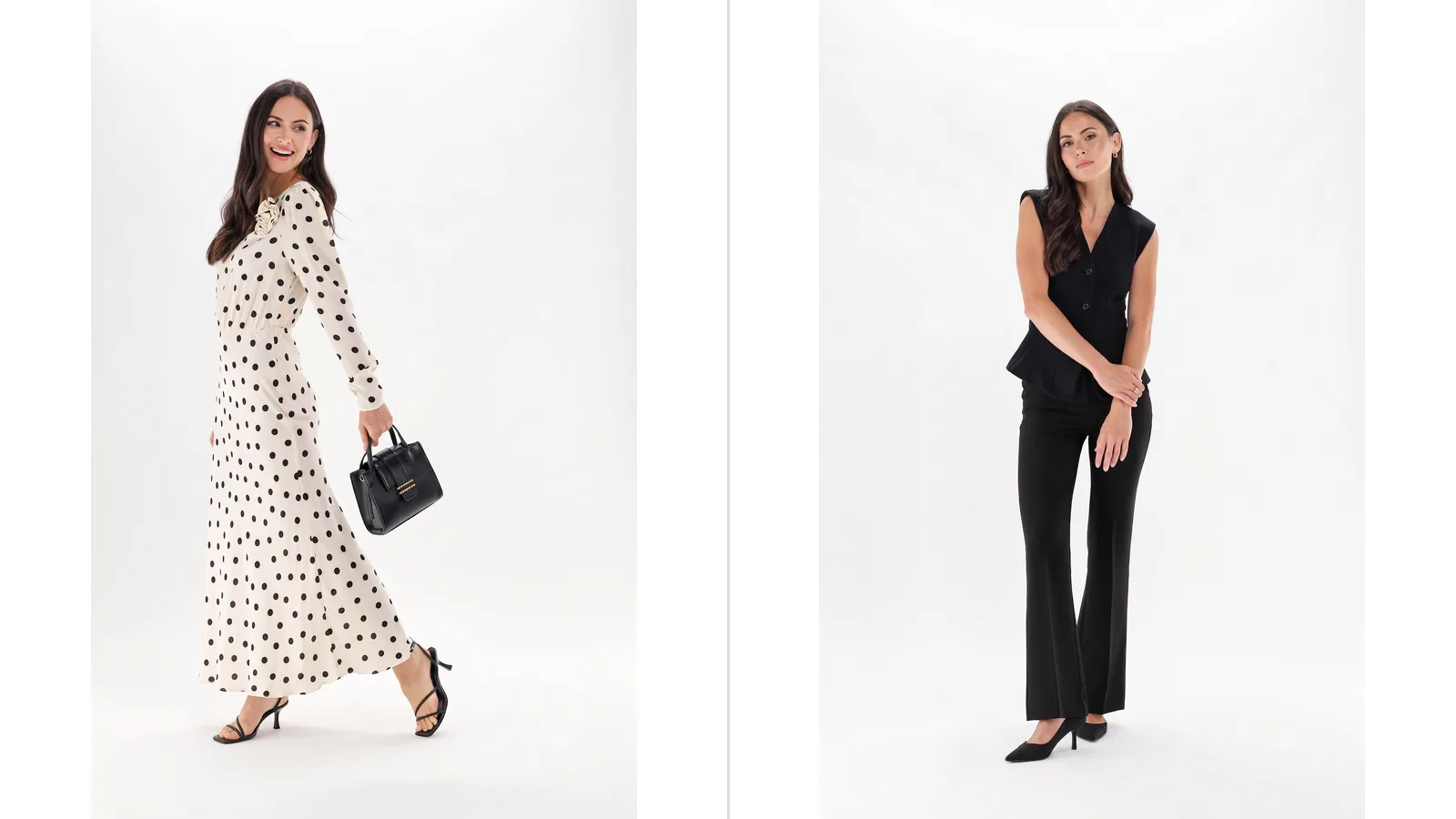Banner för lookbook för mode