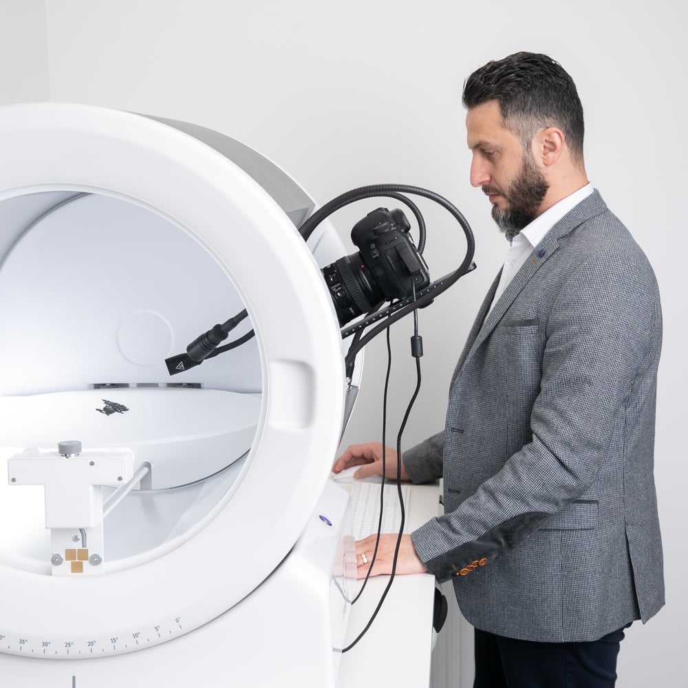 Minska kostnaderna för 360°-produktfotografering