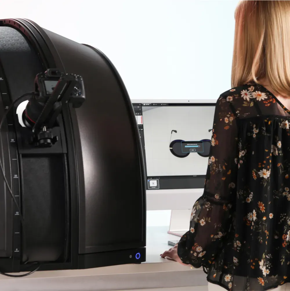 Förhandsvisning av en session med Alphashot Pro G2