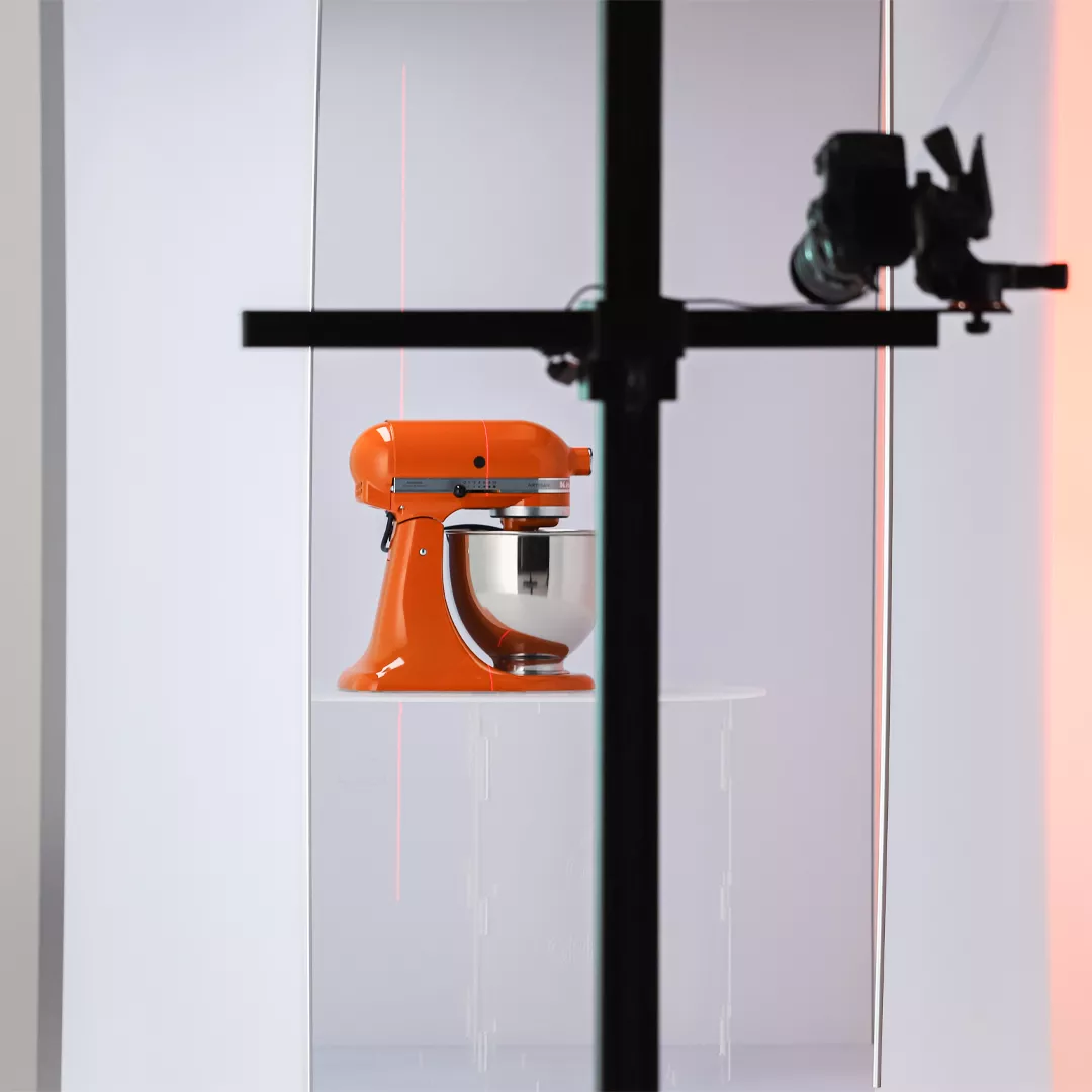 Alphastudio Compact, studio för produktfotografering